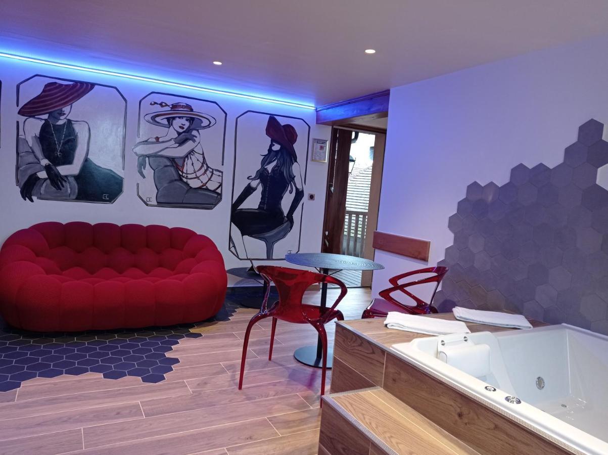 Hotel Et Spa Le Lion D'Or Pont-Évêque Exteriör bild